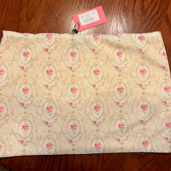 Edikted yellow skirt with roses - Picture 2 of 2